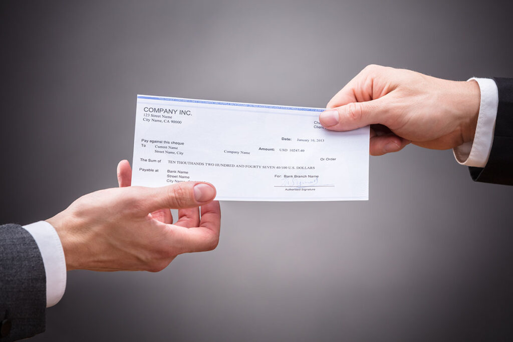 Cheque-Based Finance For Business